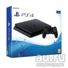 Лот: 9507633. Фото: 1. ps4 slim 1tb playstation 4 slim1tb... Игровые приставки, консоли