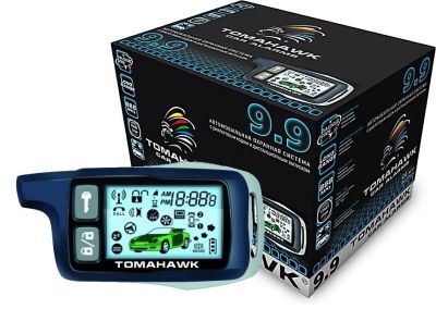 Лот: 10032047. Фото: 1. Автосигнализация Tomahawk 9.9... Автомобильные сигнализации