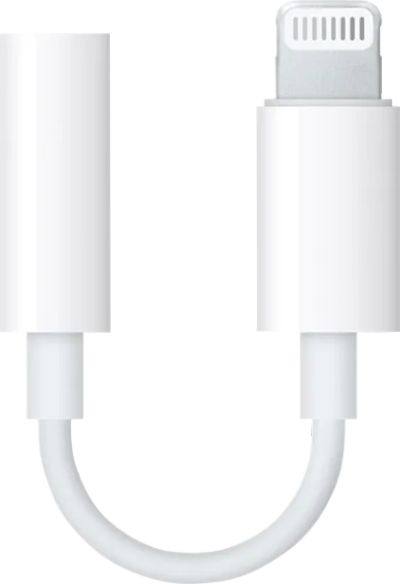Лот: 22217923. Фото: 1. Адаптер Apple Lightning на Jack... Дата-кабели, переходники