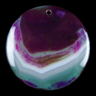 Лот: 6137530. Фото: 1. 48x48x5mm агат, кулон бусина. Драгоценные и поделочные камни