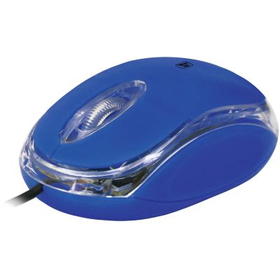 Лот: 8933991. Фото: 1. Мышь Defender MS-900 USB синяя... Клавиатуры и мыши