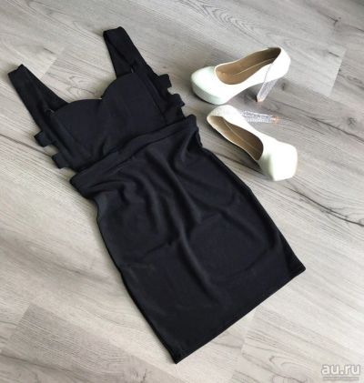 Лот: 5295605. Фото: 1. Шикарное черное платье. Платья