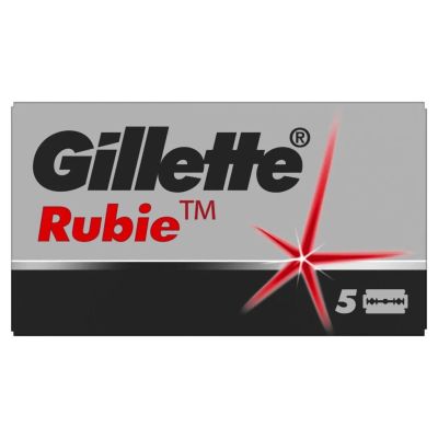 Лот: 24081426. Фото: 1. Лезвия Gillette, Rubie, для мужчин... Бритвенные станки и лезвия