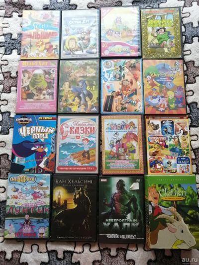 Лот: 17559648. Фото: 1. Мультфильмы +DVD плеер. Видеозаписи, фильмы