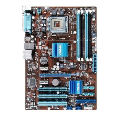 Лот: 5425816. Фото: 1. ASUS P5P41TD, LGA775, 4xDDR3. Материнские платы
