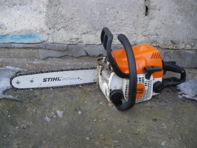 Лот: 7171595. Фото: 1. Бензопила Штиль Stihl MS 180. Бензо-, мотоинструмент