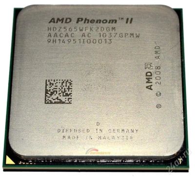 Лот: 2410101. Фото: 1. Процессор AMD Phenom II X2 565... Процессоры