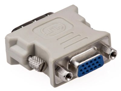 Лот: 5159396. Фото: 1. Переходник с DVI-I (dual link... Шлейфы, кабели, переходники