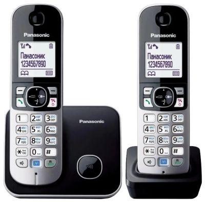 Лот: 4554037. Фото: 1. Радиотелефон Panasonic KX-TG6812... DECT и радиотелефоны