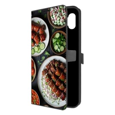 Лот: 25542151. Фото: 1. Чехол Krutoff Eco Book "Застолье... Чехлы, бамперы