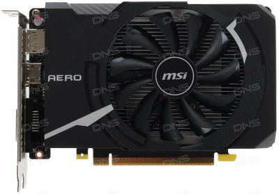 Лот: 15223053. Фото: 1. Видеокарта MSI GTX1050 Ti AERO... Видеокарты