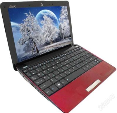 Лот: 1220603. Фото: 1. Красный нетбук ASUS Eee PC 1215В... Ноутбуки