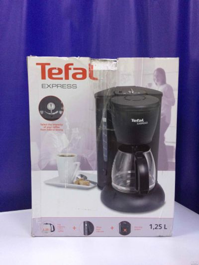 Лот: 15146535. Фото: 1. Кофеварка tefal cm410530. Чайники, кофемашины, кулеры