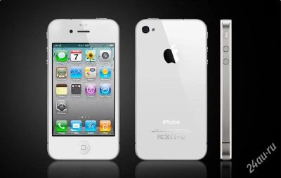 Лот: 1510941. Фото: 1. IPHONE 4S, WHITE, 32 GB. Смартфоны