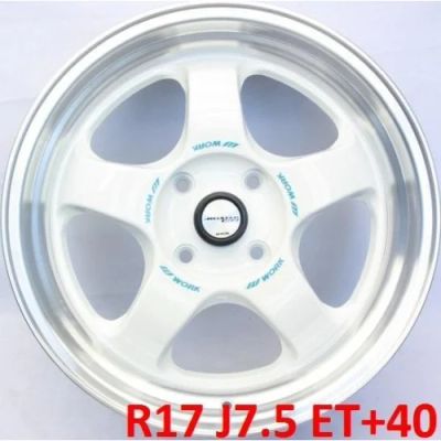 Лот: 5384689. Фото: 1. Work Meister S1 R17 J7,5 ET+40... Диски