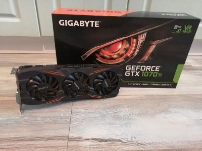 Лот: 16943855. Фото: 1. Игровая видеокарта Gigabyte GTX... Видеокарты