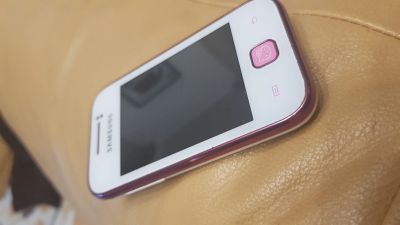 Лот: 13348174. Фото: 1. Samsung Galaxy Y S5360 Hello Kitty. Смартфоны