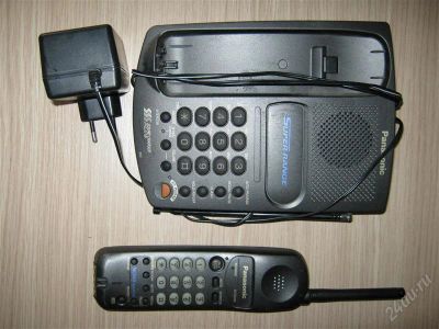 Лот: 1997940. Фото: 1. Радио телефон Panasonic KX-TC1025... DECT и радиотелефоны