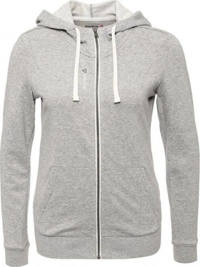 Лот: 10535242. Фото: 1. Джемпер Reebok El Ft Full Zip... Легкие куртки, толстовки