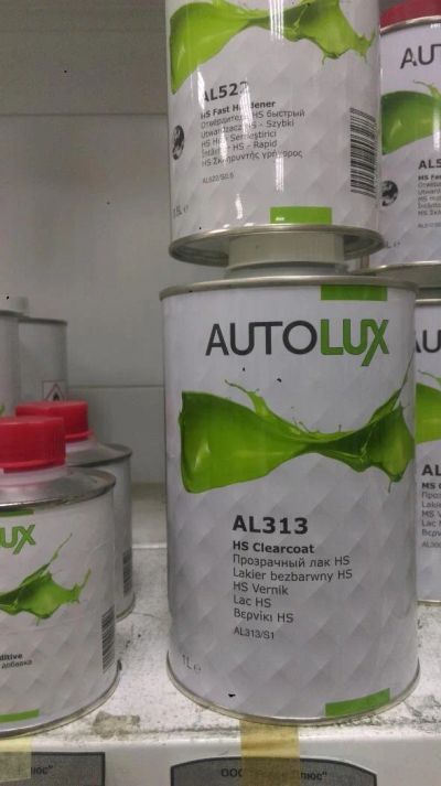 Лот: 10758627. Фото: 1. Autolux Лак HS AL313/1.0+0.5l. Всё для покраски