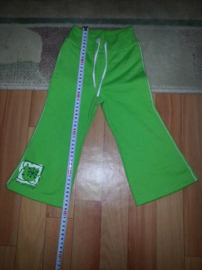 Лот: 4481463. Фото: 1. Штаны светло-зелёные. Брюки, шорты, джинсы