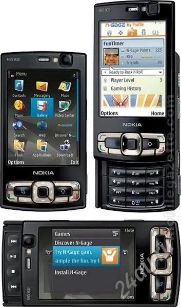 Лот: 705445. Фото: 1. NOKIA n95 8GB -оригинал в отличном... Смартфоны