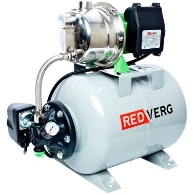 Лот: 25580334. Фото: 1. Насосная станция Redverg RD-SPS100... Насосы садовые, мотопомпы