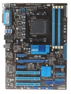 Лот: 3063833. Фото: 1. Плата ASUS Socket-AM3+ M5A78L... Материнские платы