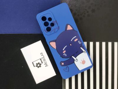 Лот: 20359470. Фото: 1. Чехол Кот для Samsung Galaxy A52... Чехлы, бамперы
