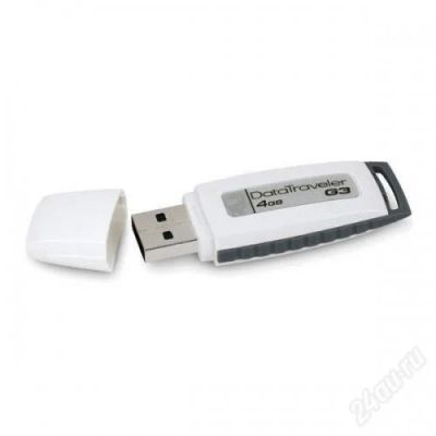Лот: 1201772. Фото: 1. Kingston DataTraveler G3 4GB. USB-флеш карты