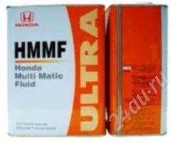 Лот: 2111635. Фото: 1. HONDA НММF (4л) для АКПП вариаторного... Масла, жидкости
