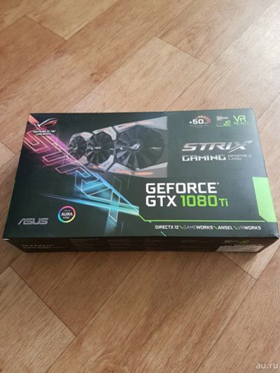 Лот: 13325519. Фото: 1. ASUS ROG STRIX GeForce GTX 1080... Видеокарты