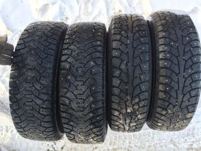 Лот: 10391265. Фото: 1. Комплект шиповки на штампах r13. Шины на дисках