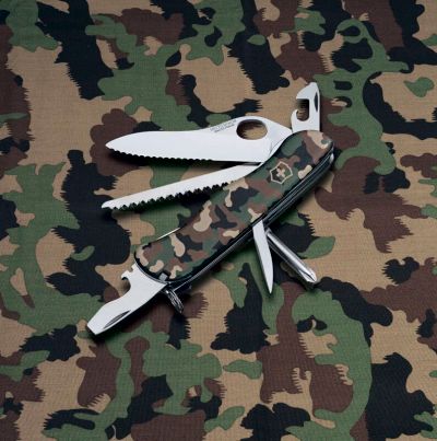 Лот: 9995721. Фото: 1. Швейцарский нож Victorinox Trailmaster... Ножи, топоры