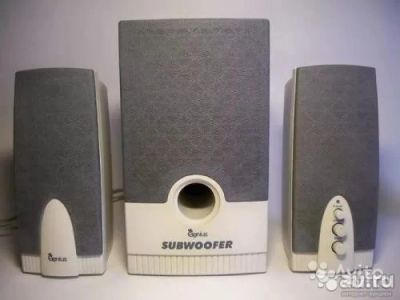 Лот: 9591403. Фото: 1. колонки Genius sw-g106 Обмен. Акустические системы