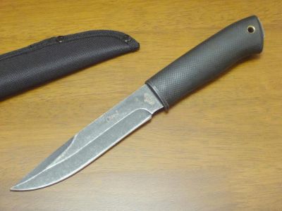 Лот: 9827757. Фото: 1. Нож "Сом-2". 65Х13. Рукоять -... Ножи, топоры