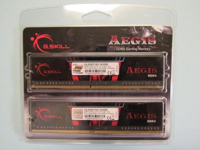 Лот: 12489510. Фото: 1. Новая! G.Skill Aegis 16GB DDR4... Оперативная память