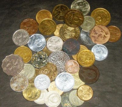 Лот: 10985233. Фото: 1. монеты 42 шт . одним лотом с рубля... Наборы монет