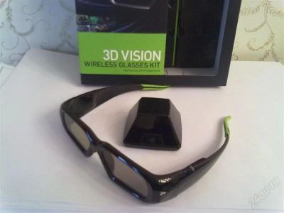 Лот: 2368393. Фото: 1. стереоочки nvidia 3d vision Продажа... Другое (периферия)