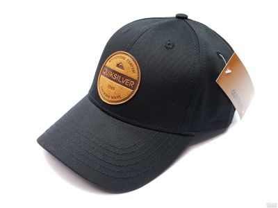 Лот: 13412925. Фото: 1. Бейсболка кепка Quiksilver (черный... Головные уборы