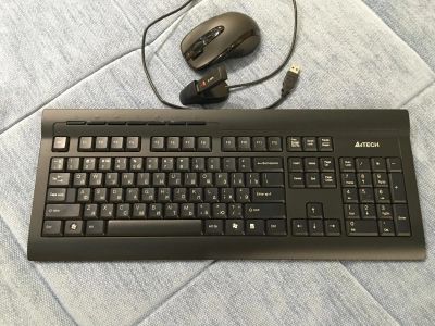 Лот: 6823833. Фото: 1. Беспроводная клавиатура +мышь... Клавиатуры и мыши