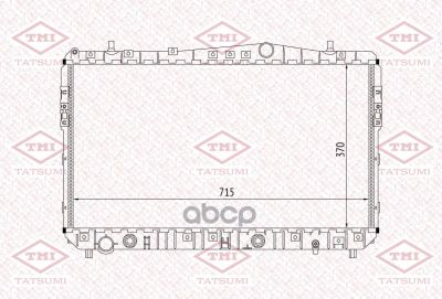Лот: 21880846. Фото: 1. Tga1008_радиатор Охлаждения! Chevrolet... Другое (автозапчасти)