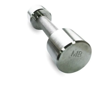 Лот: 22359015. Фото: 1. Гантель хромированная 5 кг MB... Гантели