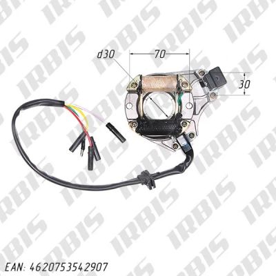 Лот: 9476461. Фото: 1. Статор генератора 139FMB, 147FMH... Запчасти