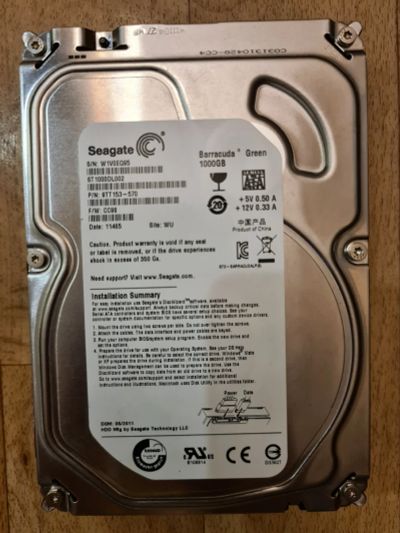 Лот: 17315512. Фото: 1. Рабочий Жёсткий диск 3,5" HDD... Жёсткие диски (HDD)
