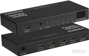 Лот: 2410601. Фото: 1. HDMI-коммутатор (HDMI-свитч) 5-1. Другое (тв и видео)