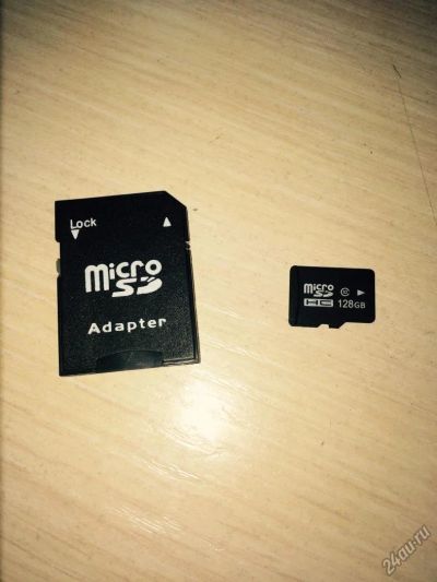 Лот: 4747954. Фото: 1. Micro sd 128gb 10 класс + адаптер. Карты памяти