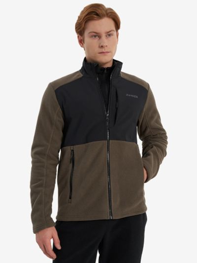 Лот: 25673183. Фото: 1. Джемпер флисовый мужской Zanier... Другое (спортивная одежда)