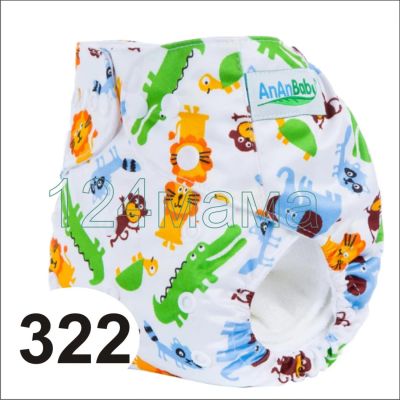 Лот: 8745801. Фото: 1. Многоразовый подгузник AnanBaby... Детская гигиена
