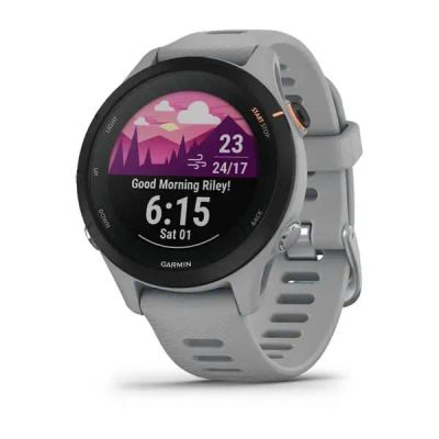 Лот: 21578866. Фото: 1. Часы Garmin Forerunner 255S Powder... Смарт-часы, фитнес-браслеты, аксессуары